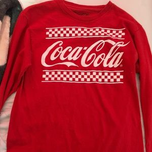 Coca Cola long sleeve shirt .